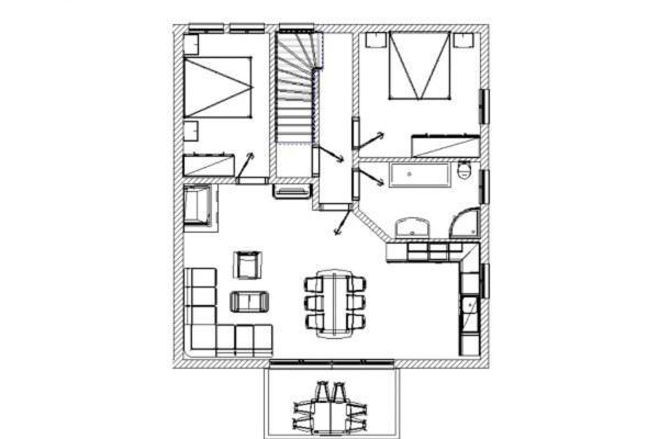 Ferienwohnung Reethaus Seeadler Baabe Exterior foto